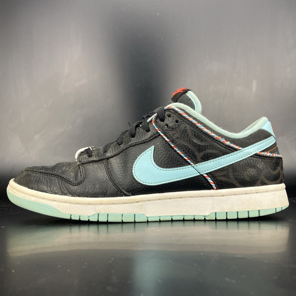 Nike Dunk Low SE - Men's Size 9 'Barber Shop Black' (DH7614-001)